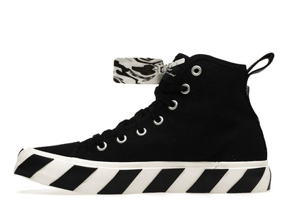 OFF-WHITE Vulcanized Mid Top Black White