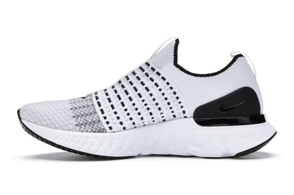 Nike React Phantom Run Flyknit 2 White Black