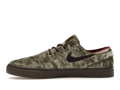 Nike SB Zoom Janoski OG+ SE Medium Olive Baroque Brown Dark Team Red Velvet Brown