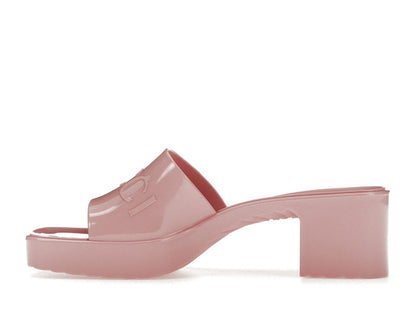 Gucci 60mm Slide Sandal Pink Rubber