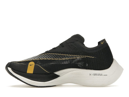 Nike ZoomX Vaporfly Next% 2 Black Metallic Gold Coin (Women's)