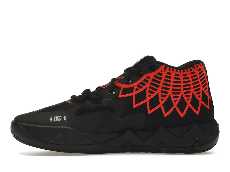 Puma LaMelo Ball MB.01 Black Red Blast (GS)