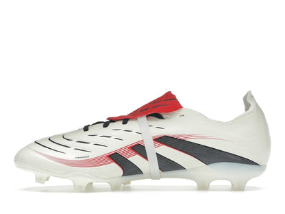 adidas Predator League Fold-Over Tongue FG/MG Off White Core Black Pure Ruby