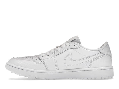 Jordan 1 Retro Low Golf White Croc
