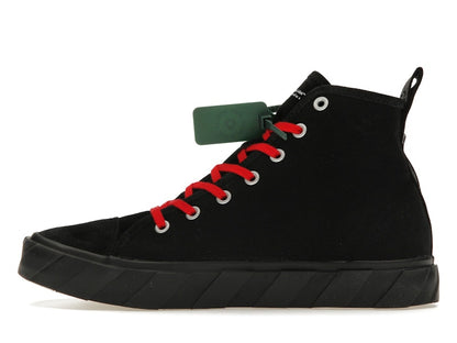 OFF-WHITE Vulcanized Hi Canvas Black Red