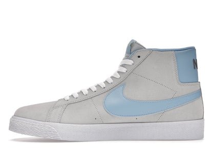 Nike SB Blazer Mid Soft Grey Baby Blue