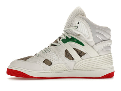 Gucci Basket White Demetra Red