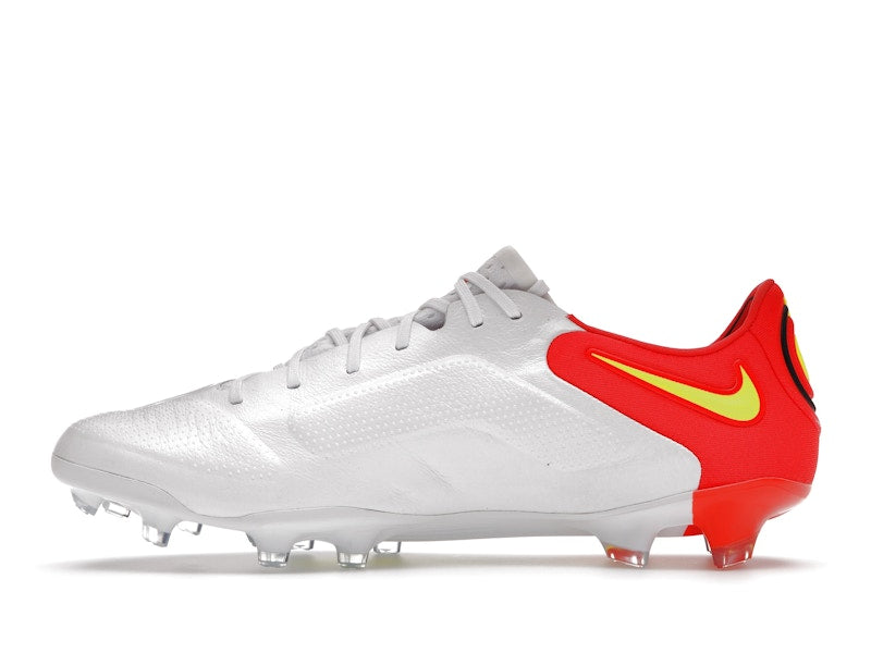 Nike Tiempo Legend 9 Elite FG White Bright Crimson Volt