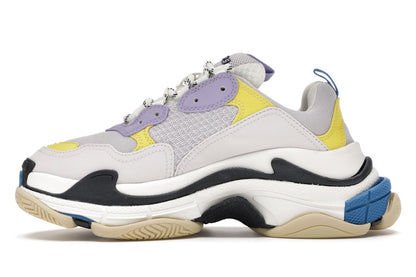 Balenciaga Triple S Purple Yellow Blue (Women's)