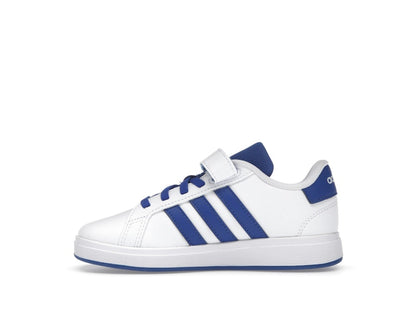adidas Grand Court 2.0 Cloud White Royal Blue Core Black (PS)