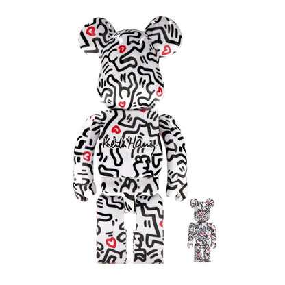 Bearbrick Keith Haring #8 100% & 400% Set
