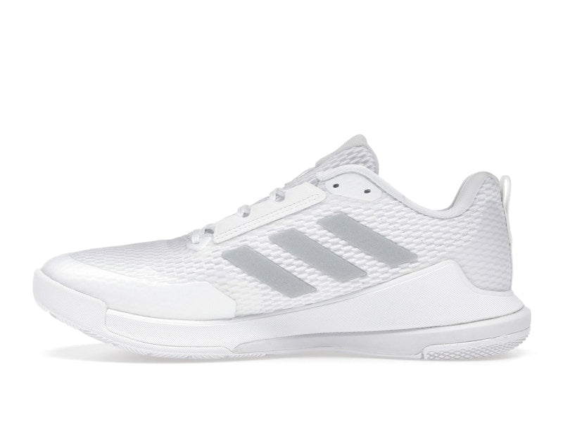 adidas Novaflight 2 Indoor Cloud White Silver Metallic (Women's)