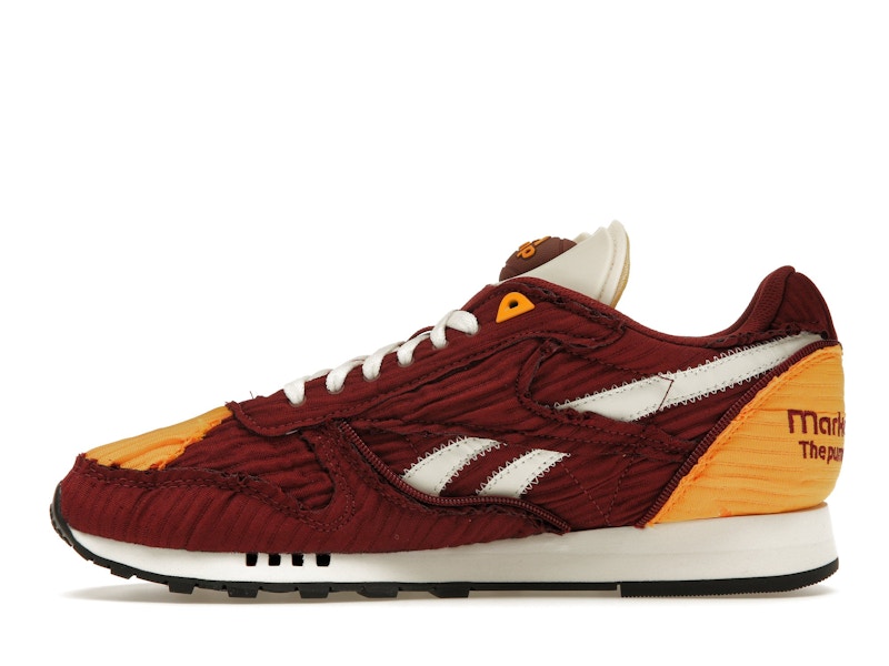 Reebok Classic Leather Pump Market Classic Burgundy
