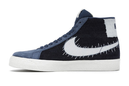 Nike SB Zoom Blazer Mid Sashiko Mystic Navy