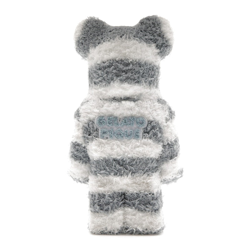 Bearbrick x Gelato Pique Pajamas 400% White/Blue
