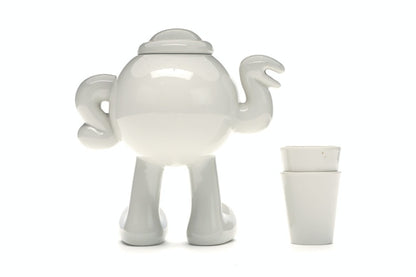 James Jarvis Glazed Porcelain Teapot White