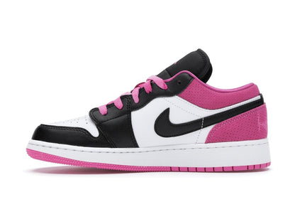Jordan 1 Low Black Active Fuchsia (GS)