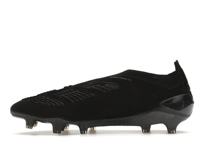 adidas Predator 24 Elite Laceless FG Core Black Carbon