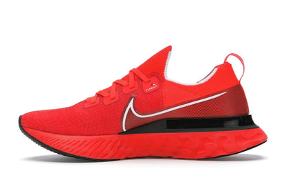 Nike React Infinity Run Flyknit Bright Crimson Black