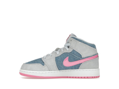 Jordan 1 Mid Denim Sequin (GS)