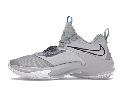 Nike Zoom Freak 3 NBA 75th Anniversary Grey Marble Lime