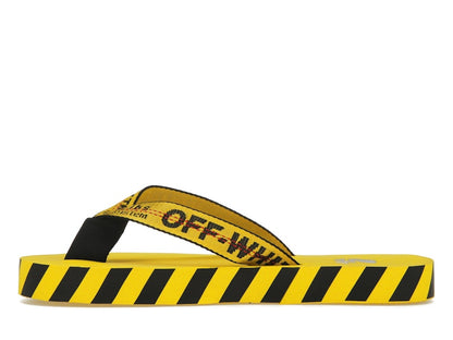 OFF-WHITE Industrial Flip Flops Yellow SS21