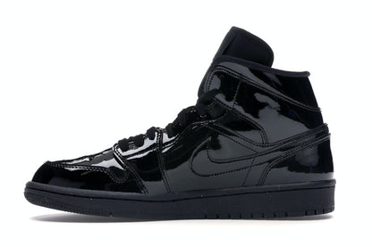 Jordan 1 Mid SE Triple Black Patent (Women's)