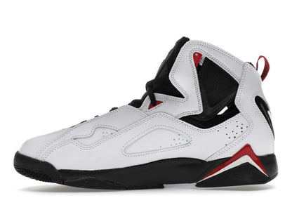 Jordan True Flight White Varsity Red