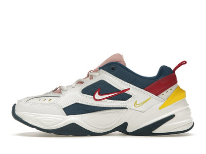 Nike M2K Tekno Blue Force Summit White Chrome Yellow (Women's)
