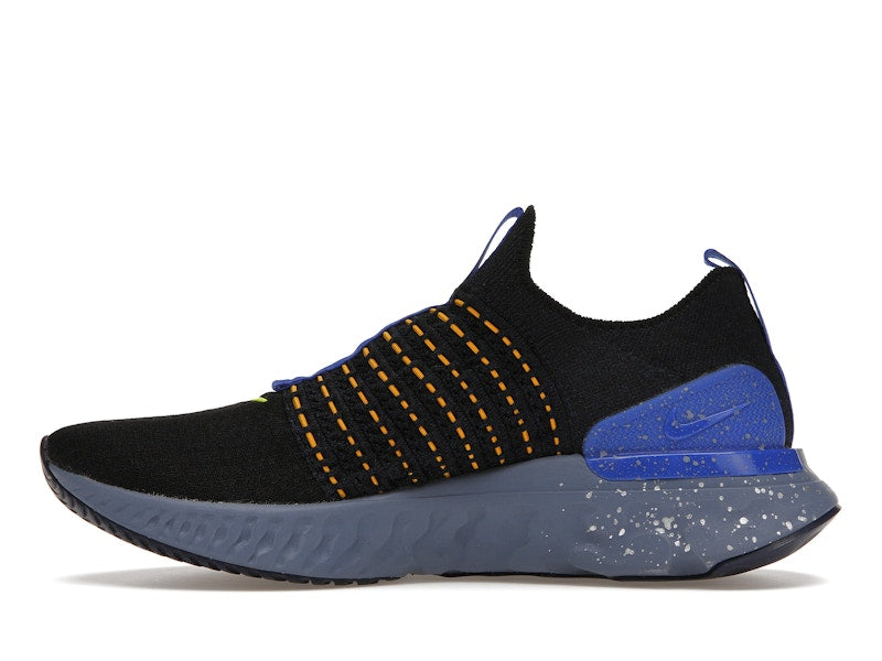 Nike React Phantom Run Flyknit 2 Black Hyper Royal