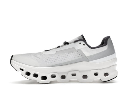 On Running Cloudmonster White Black (Women's)