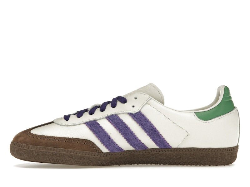 adidas Samba OG Off White Core Purple Green Brown (Women's)