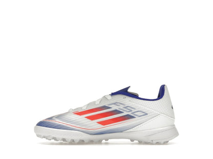 adidas F50 League Turf Cloud White Solar Red Lucid Blue (GS)