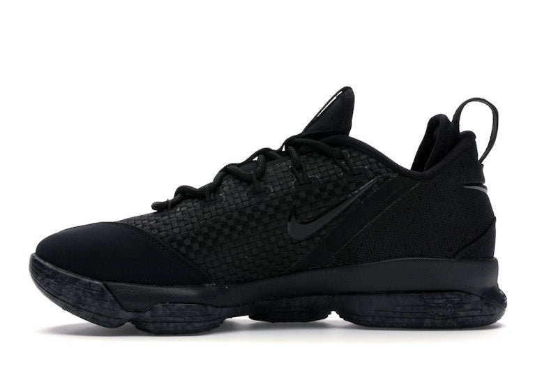 Nike LeBron XlV Low Black/Black/Dark Grey