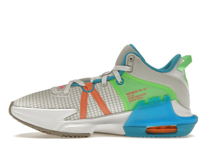 Nike LeBron Witness 7 Grey Fog Multi-Color