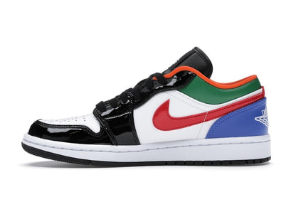Jordan 1 Low Multi-Color Black Toe (Women's)