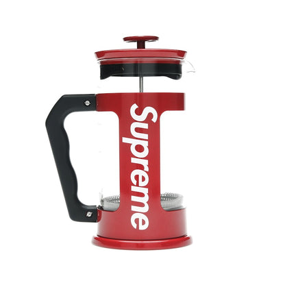 Supreme Bialetti 8-Cup French Press Red
