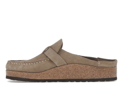 Birkenstock Buckley Suede Gray Taupe