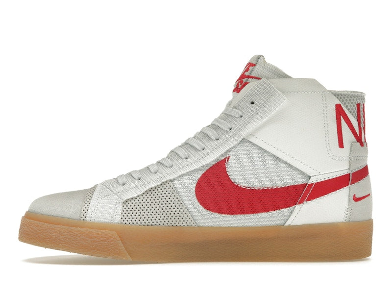Nike SB Zoom Blazer Mid Premium Deconstructed White University Red Gum