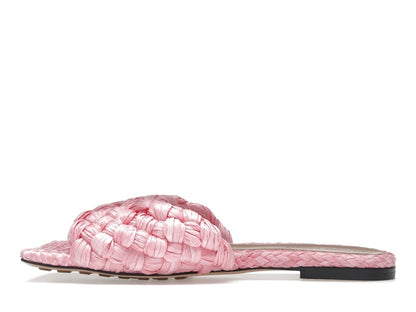 Bottega Veneta Raffia Stretch Flat Sandals Blossom (Women's)