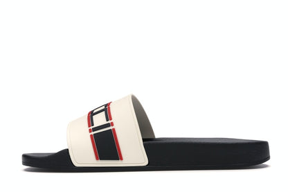 Gucci Stripe Slide White