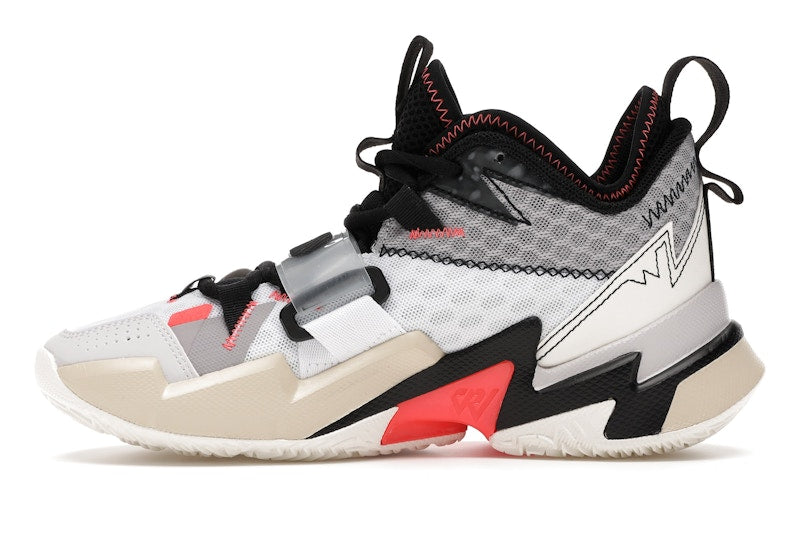 Jordan Why Not Zer0.3 White Bright Crimson Black (GS)