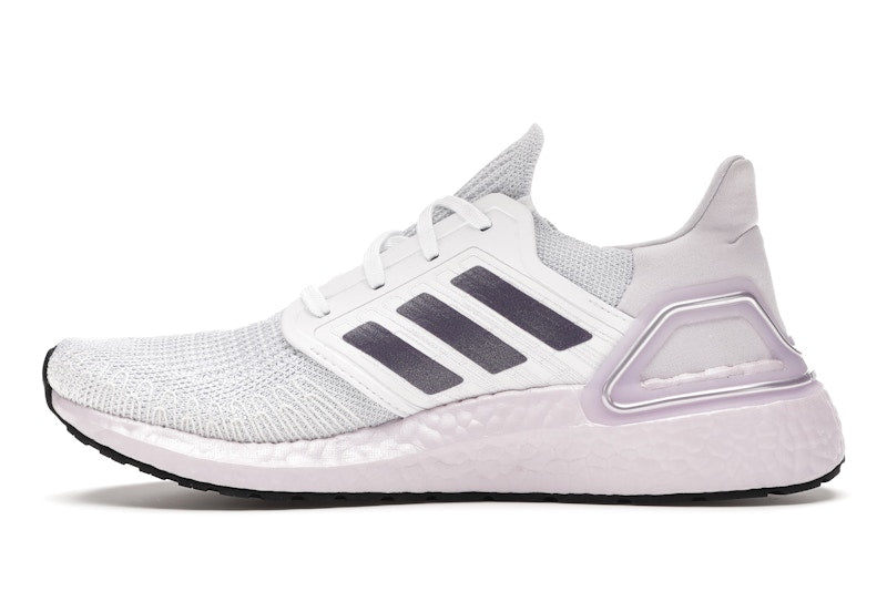 adidas Ultra Boost 20 White Tech Purple (Women's)