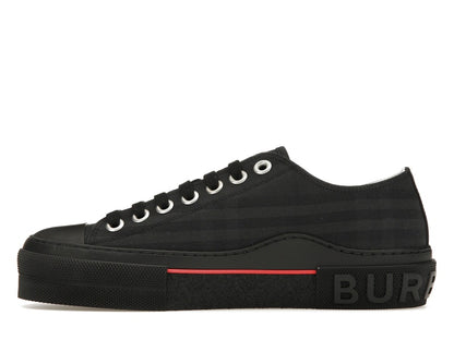 Burberry Vintage Check Canvas Low-Top Sneaker Dark Charcoal