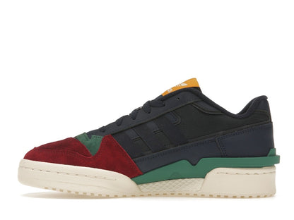 adidas Forum Exhibit Low 2.0 Collegiate Navy Burgundy Green