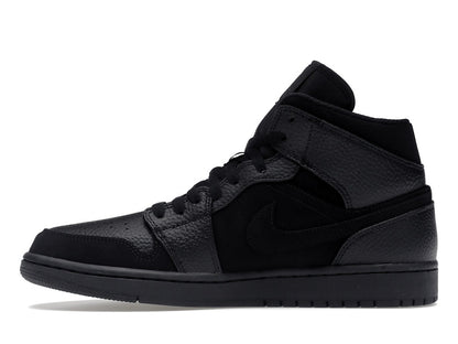 Jordan 1 Mid Black Dark Smoke Grey