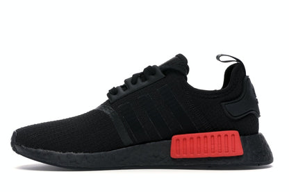 adidas NMD R1 Core Black Lush Red
