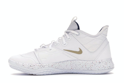 Nike PG 3 White Gold Navy