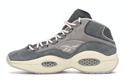 Reebok Question Mid Grey Suede