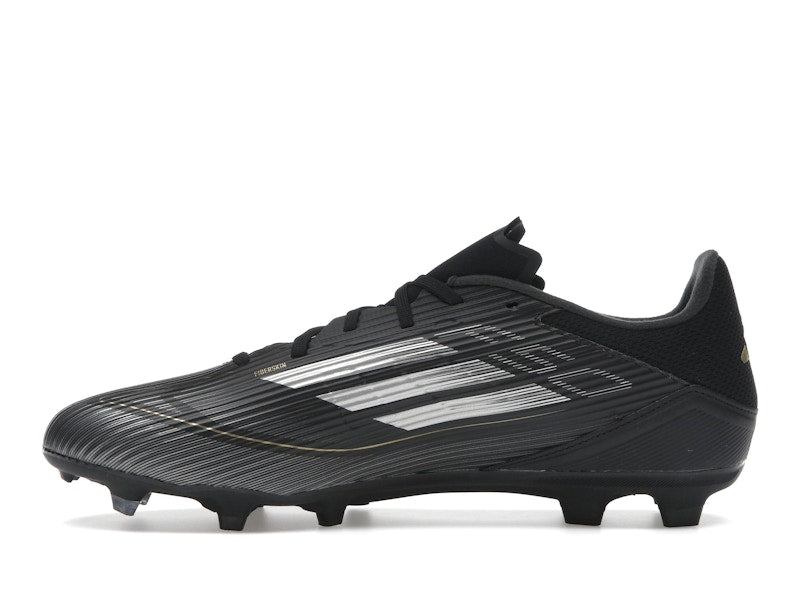 adidas F50 League Multi-Ground Core Black Iron Metallic Gold Metallic